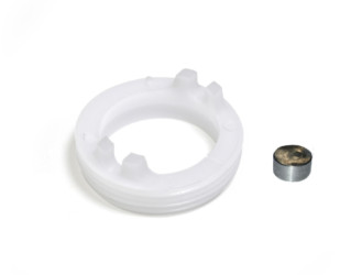Adaptér z CLIP-CLAP na M30 x 1,5 mm. Určeno pro termoelektrické hlavice LOXONE.