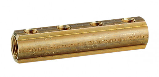 R551 - Rozdělovač s otvory s vnitřními závity “G”.